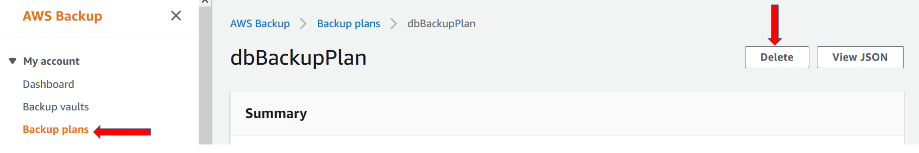 Backup Plan Delete 3