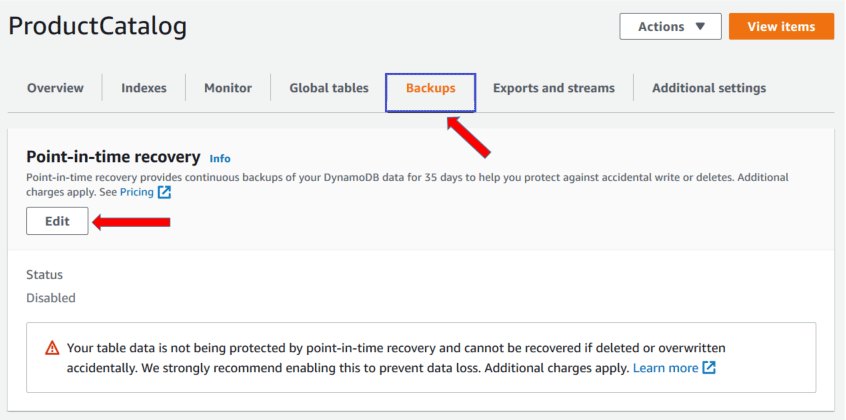 PITR Backup 1